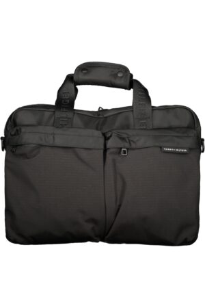 TOMMY HILFIGER MEN'S BRIEFCASE BLACK