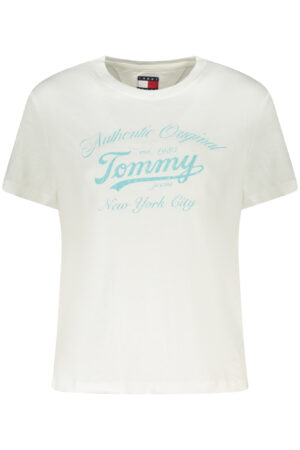 TOMMY HILFIGER WOMEN'S SHORT-SLEEVE T-SHIRT WHITE