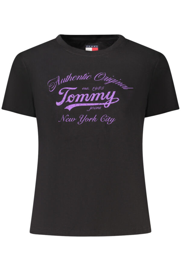tommyhilfigert-shirtmanichecortedonnanero_1
