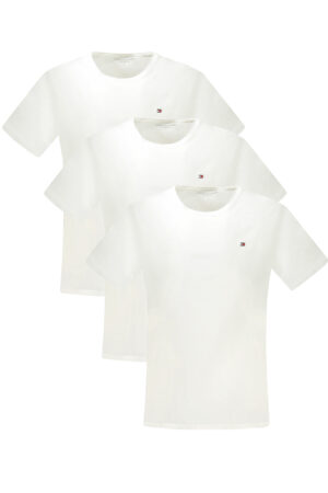TOMMY HILFIGER SHORT SLEEVE T-SHIRT MEN WHITE