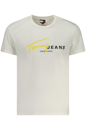 TOMMY HILFIGER SHORT SLEEVE T-SHIRT MEN WHITE