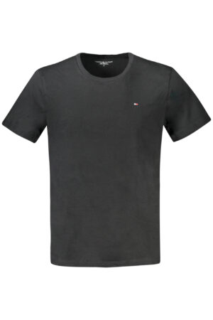 TOMMY HILFIGER SHORT SLEEVE T-SHIRT MEN BLACK