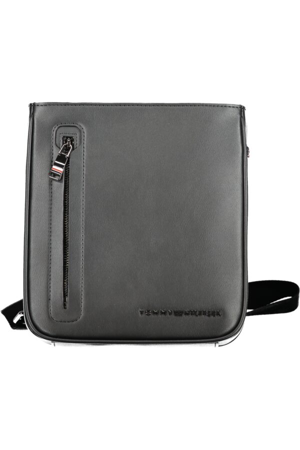 TOMMY HILFIGER MEN'S BLACK SHOULDER BAG