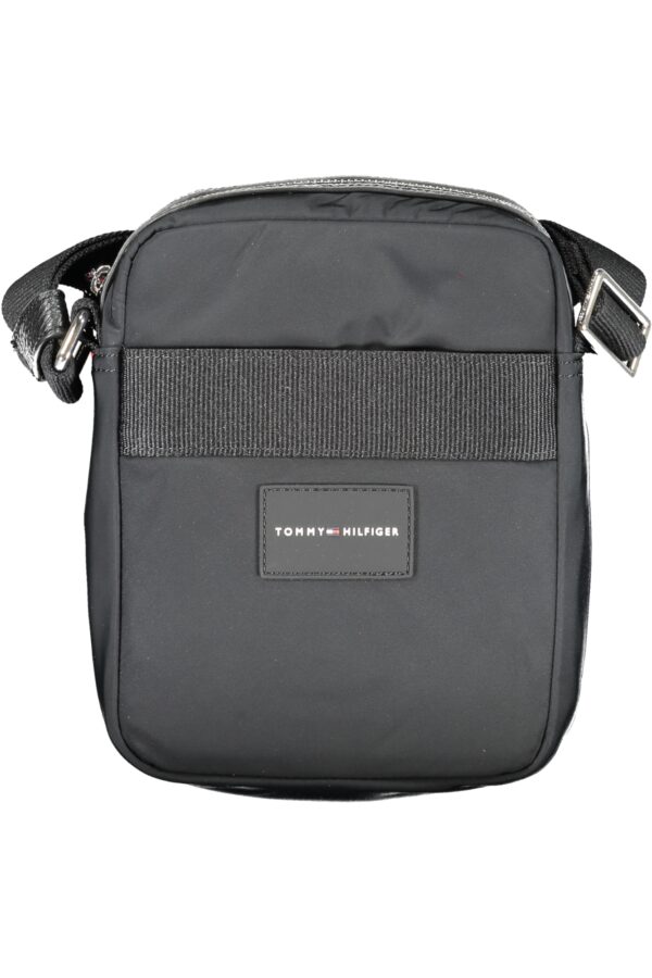 TOMMY HILFIGER MEN'S BLACK SHOULDER BAG