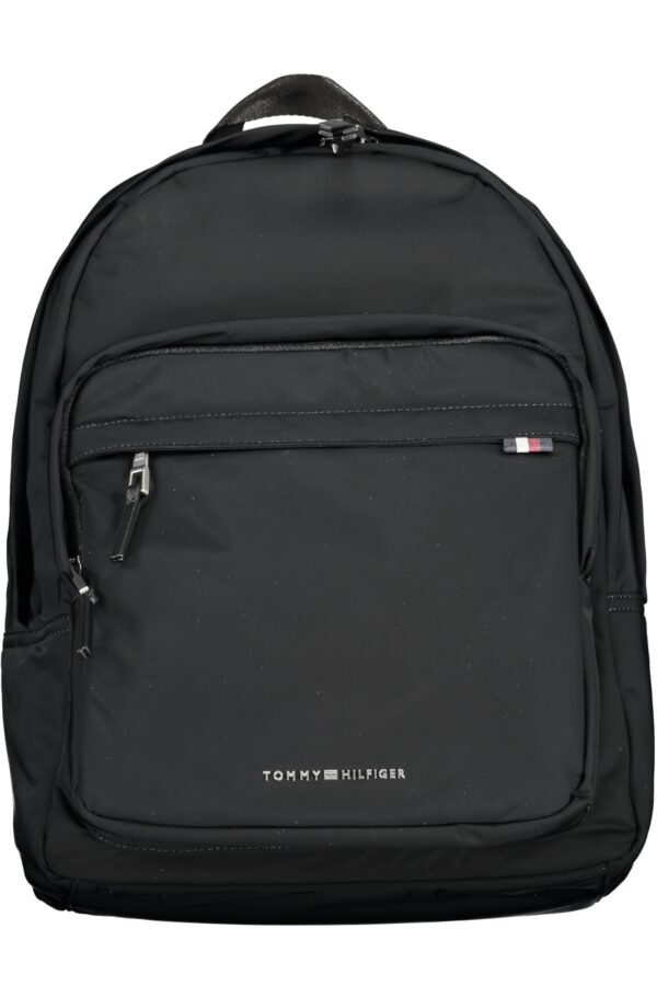 TOMMY HILFIGER MEN'S BLACK BACKPACK