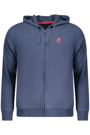 US GRAND MEN'S BLUE ZIP-UP SWEATSHIRT