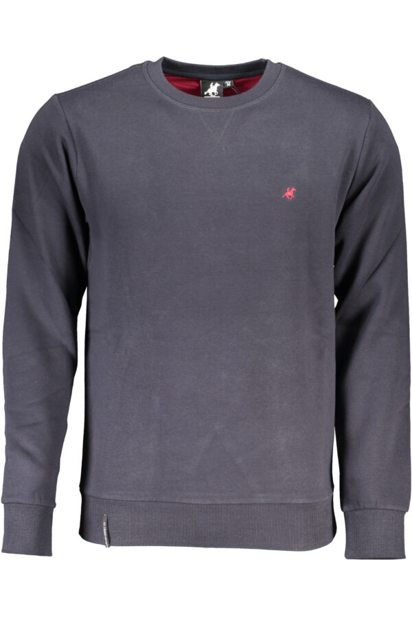 US GRAND MEN'S BLUE ZIP-UP SWEATSHIRT