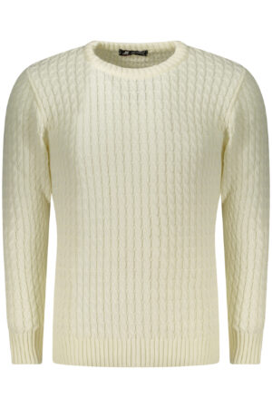 US GRAND MEN'S WHITE SWEATER