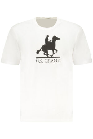 US GRAND MEN'S SHORT-SLEEVE T-SHIRT WHITE