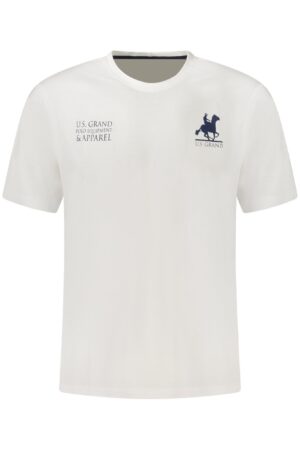 US GRAND MEN'S SHORT-SLEEVE T-SHIRT WHITE