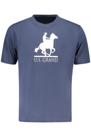 US GRAND MEN'S SHORT-SLEEVE T-SHIRT BLUE