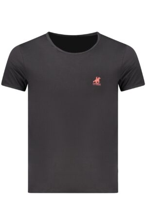US GRAND MEN'S BLACK SHORT-SLEEVE T-SHIRT