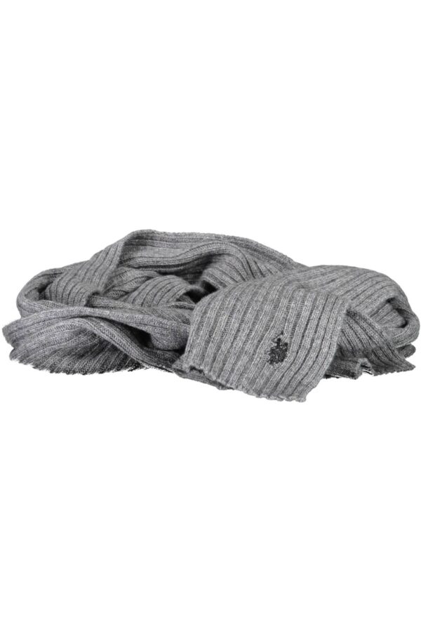 US POLO ASSN. MEN'S SCARF, GREY