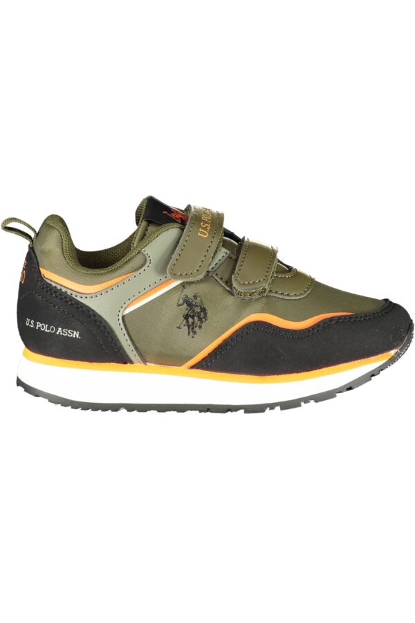 US POLO ASSN. CHILDREN'S GREEN SPORTS FOOTWEAR