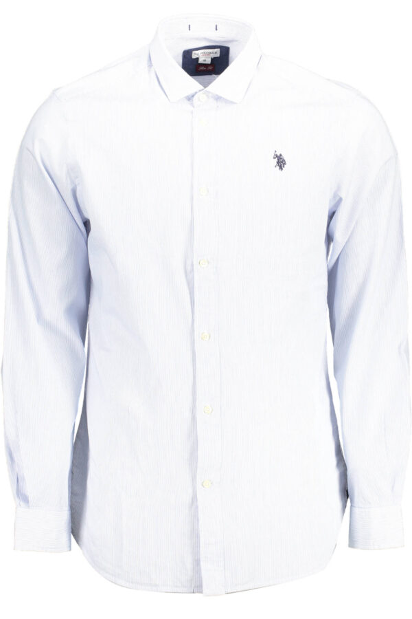 US POLO ASSN. MEN'S LONG-SLEEVED SHIRT, BLUE