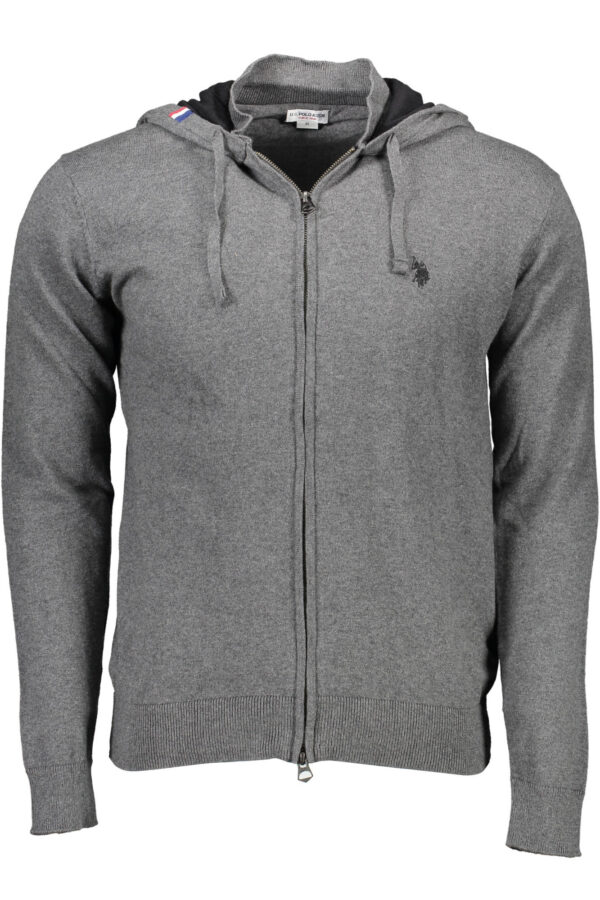 US POLO ASSN. MEN'S GREY CARDIGAN