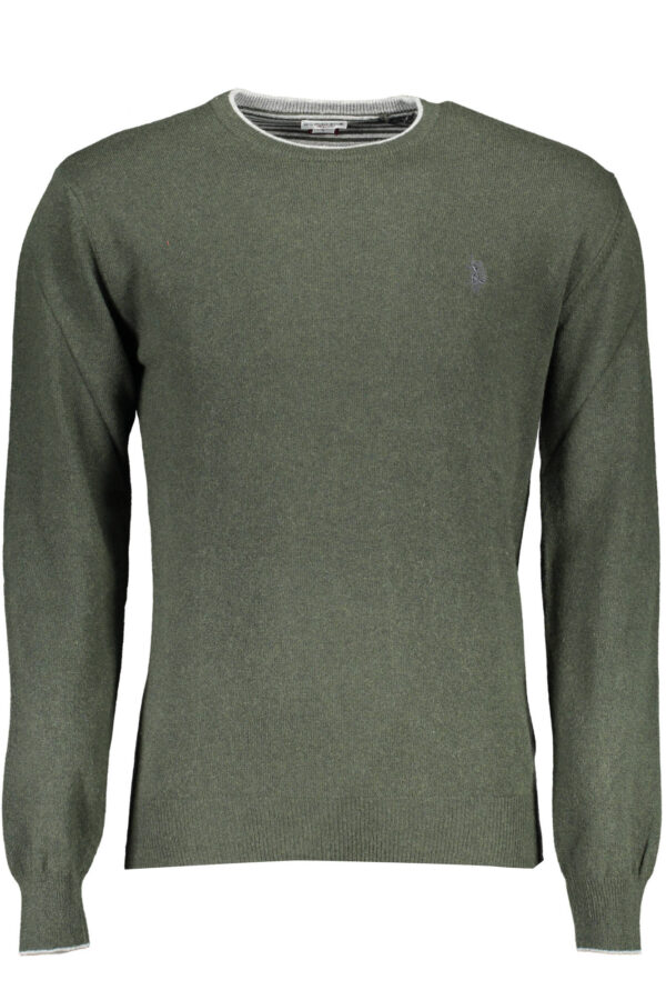 US POLO ASSN. MEN'S GREEN SWEATER