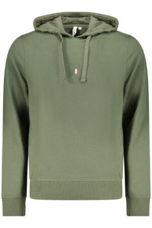 MILITARY ACADEMY MEN'S ZIP-UP SWEATSHIRT, GREEN