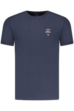 AERONAUTICA MILITARE MEN'S BLUE OUTERWEAR T-SHIRT