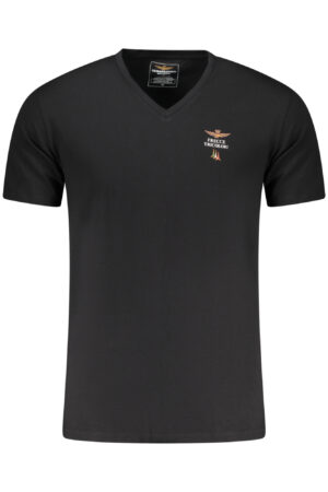 AERONAUTICA MILITARE MEN'S BLACK OUTFIT T-SHIRT