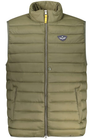 ARMATA DI MARE MEN'S GREEN SLEEVELESS JACKET