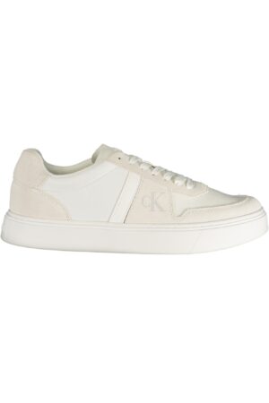 CALVIN KLEIN MEN'S WHITE SPORTS SHOES