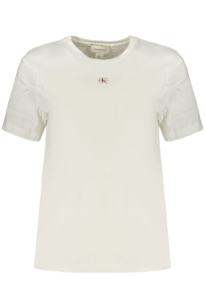 CALVIN KLEIN WOMEN'S SHORT-SLEEVE T-SHIRT WHITE