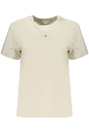 CALVIN KLEIN WOMEN'S SHORT-SLEEVE T-SHIRT GREY