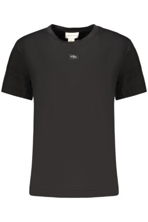 CALVIN KLEIN WOMEN'S SHORT-SLEEVE T-SHIRT BLACK