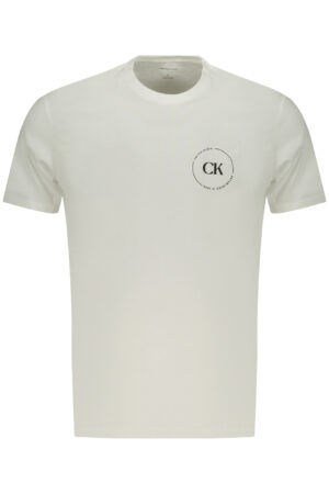 CALVIN KLEIN MEN'S SHORT-SLEEVE T-SHIRT WHITE