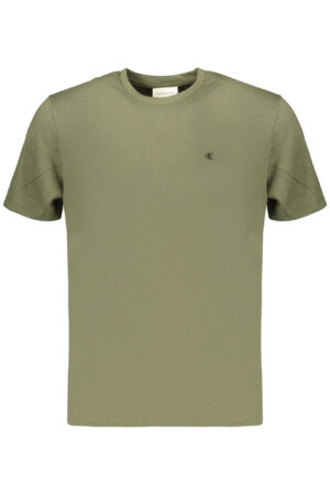 CALVIN KLEIN MEN'S SHORT-SLEEVED T-SHIRT GREEN
