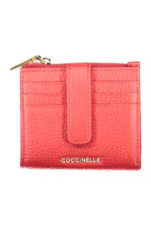 COCCINELLE WOMEN'S RED WALLET