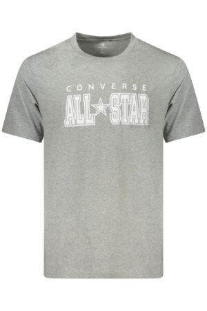 CONVERSE MEN'S SHORT-SLEEVE T-SHIRT GREY