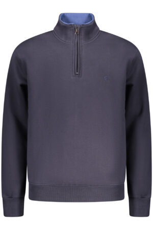 COVERI MOVING MEN'S BLUE ZIP-LESS SWEATSHIRT