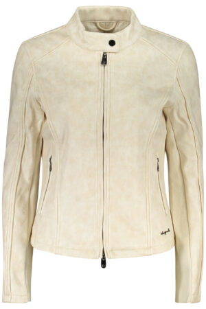 DESIGUAL WOMEN'S WHITE JACKET