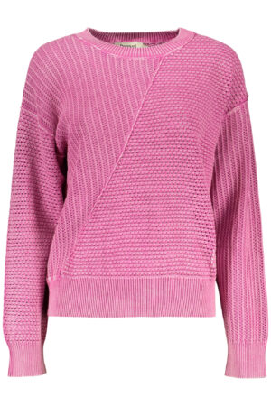 DESIGUAL WOMEN'S PINK SWEATER