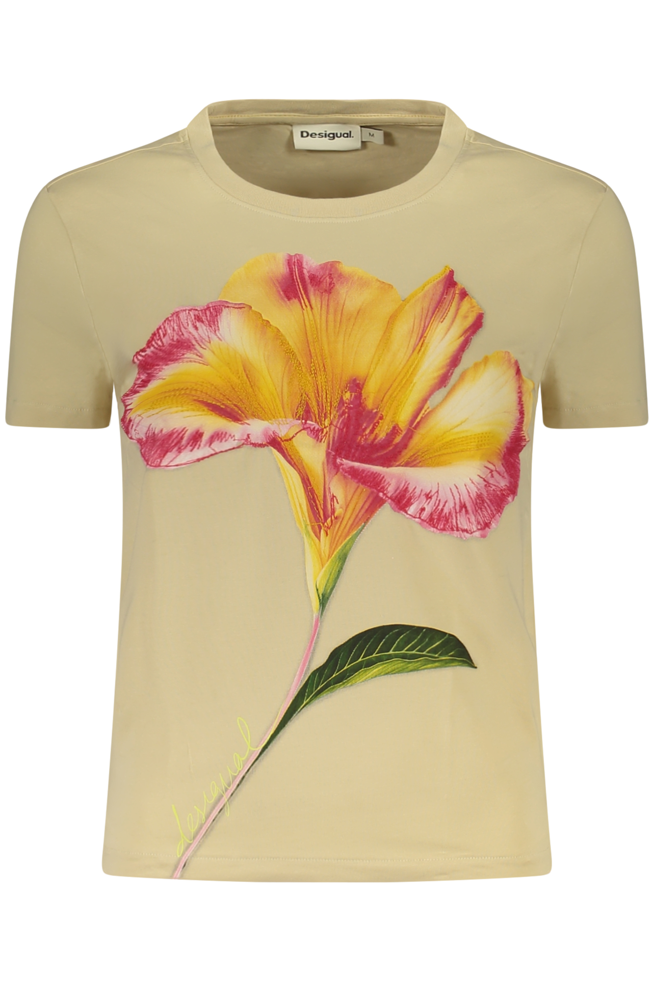 desigualt-shirtmanichecortedonnabeige_1