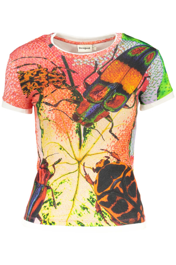 desigualt-shirtmanichecortedonnarosso_1