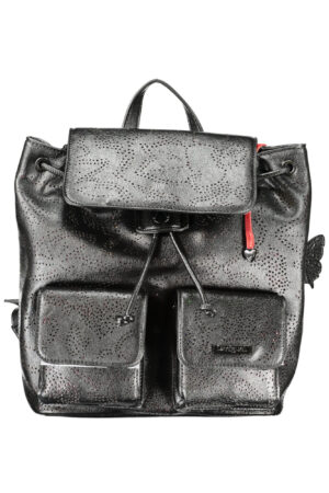 DESIGUAL WOMEN'S BLACK BACKPACK