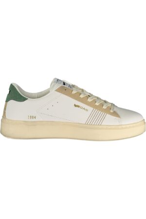GAS MEN'S WHITE SPORTS FOOTWEAR
