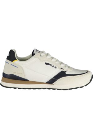 GAS MEN'S WHITE SPORTS FOOTWEAR