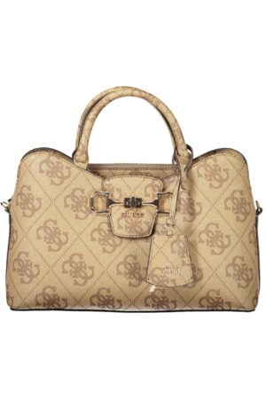 GUESS JEANS WOMEN'S BEIGE BAG