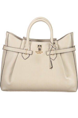 GUESS JEANS WOMEN'S BEIGE BAG