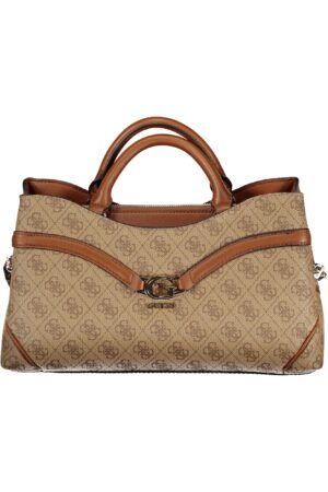 GUESS JEANS WOMEN'S BEIGE BAG
