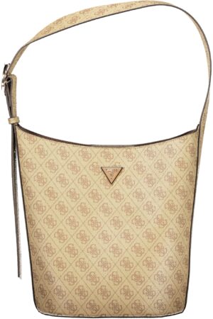 GUESS JEANS WOMEN'S BEIGE BAG