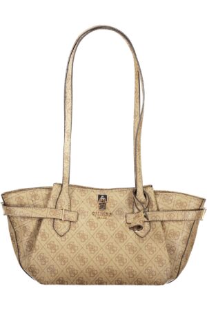 GUESS JEANS WOMEN'S BEIGE BAG
