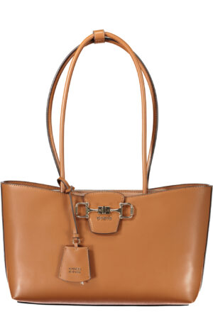 GUESS JEANS WOMEN'S BROWN BAG