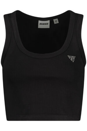 GUESS JEANS WOMEN'S BLACK TANK TOP