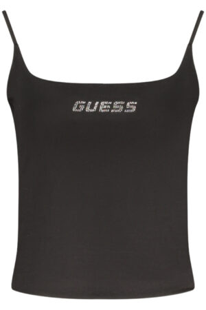GUESS JEANS WOMEN'S BLACK TANK TOP