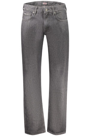 GUESS JEANS MEN'S DENIM JEANS BLACK